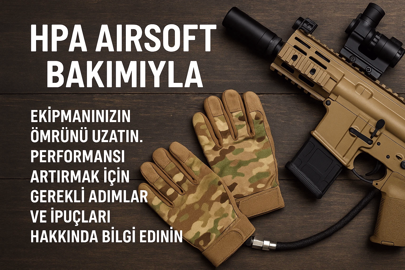 HPA Airsoft Tüfek Bakımı: Uzun Ömür ve Performans İçin İpuçları