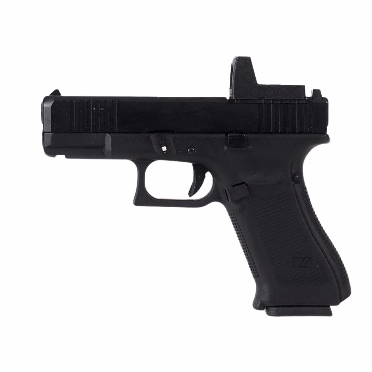 WE Glock G19X Gen5 MOS — RMR Red dot Yuvalı GBB Airsoft Tabanca (Siyah) - Görünüm 2