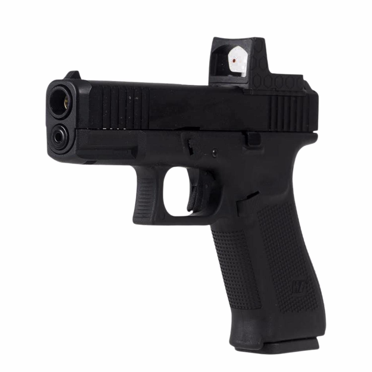 WE Glock G19X Gen5 MOS — RMR Red dot Yuvalı GBB Airsoft Tabanca (Siyah) - Görünüm 5