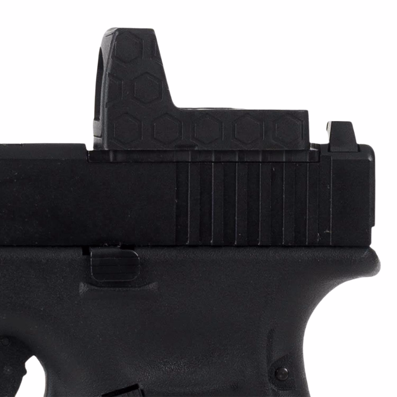 WE Glock G19X Gen5 MOS — RMR Red dot Yuvalı GBB Airsoft Tabanca (Siyah) - Görünüm 6