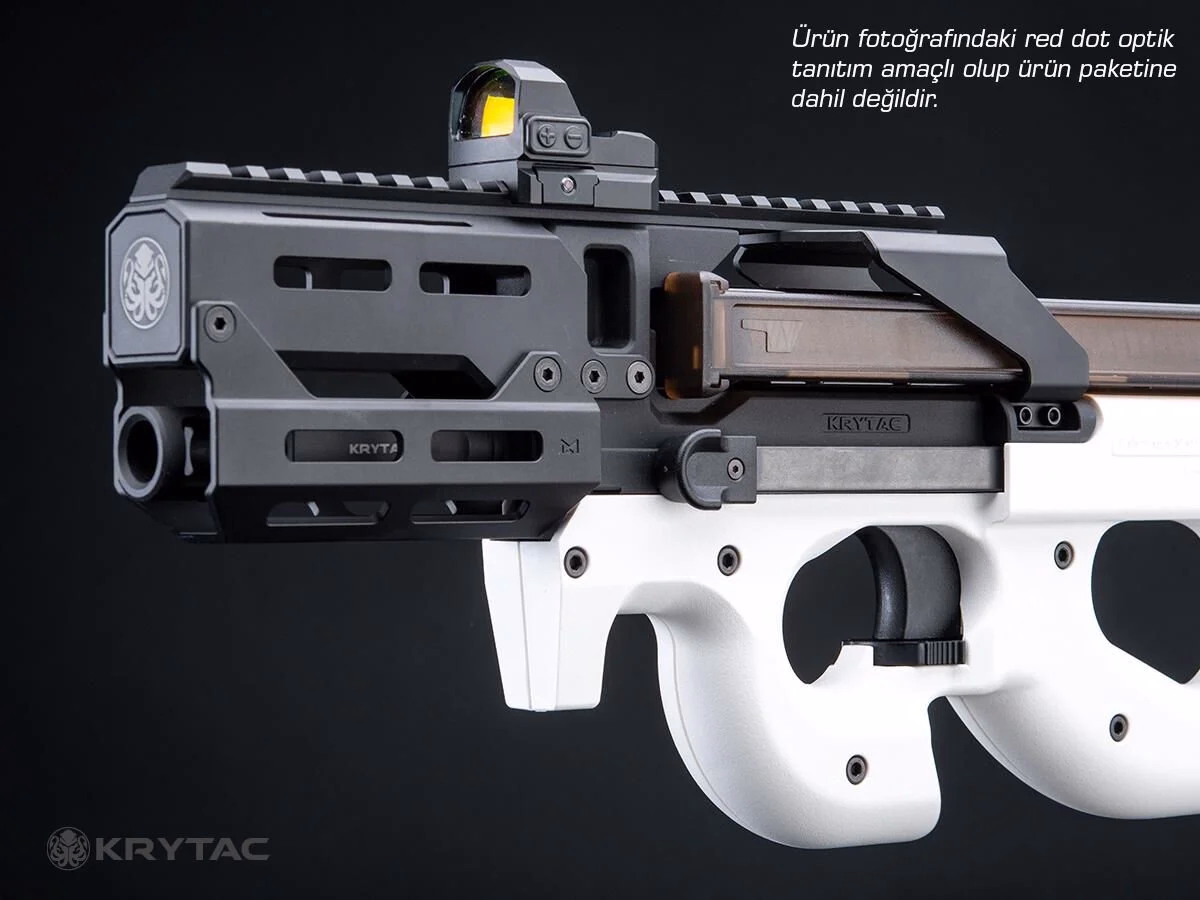 KRYTAC P90 SMG: Alpine CUSTOM BUNDLE SET Airsoft Tüfek - Görünüm 3
