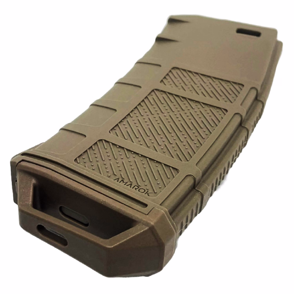 Amarok 250BB MidCap TAN Airsoft Şarjör (M4/AR-15 Uyumlu) - Görünüm 2