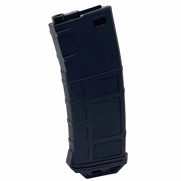Amarok 250BB MidCap Siyah Airsoft Şarjör (M4/AR-15 Uyumlu) - AMR-MAG250-B1 - Görünüm 3