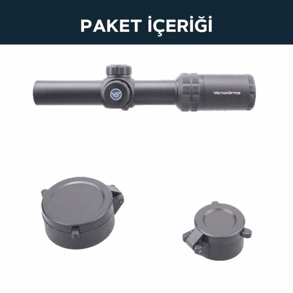VECTOR GRIZZLY 1-4X24 HUNTING TÜFEK DÜRBÜNÜ SCOC-41 - Görünüm 6