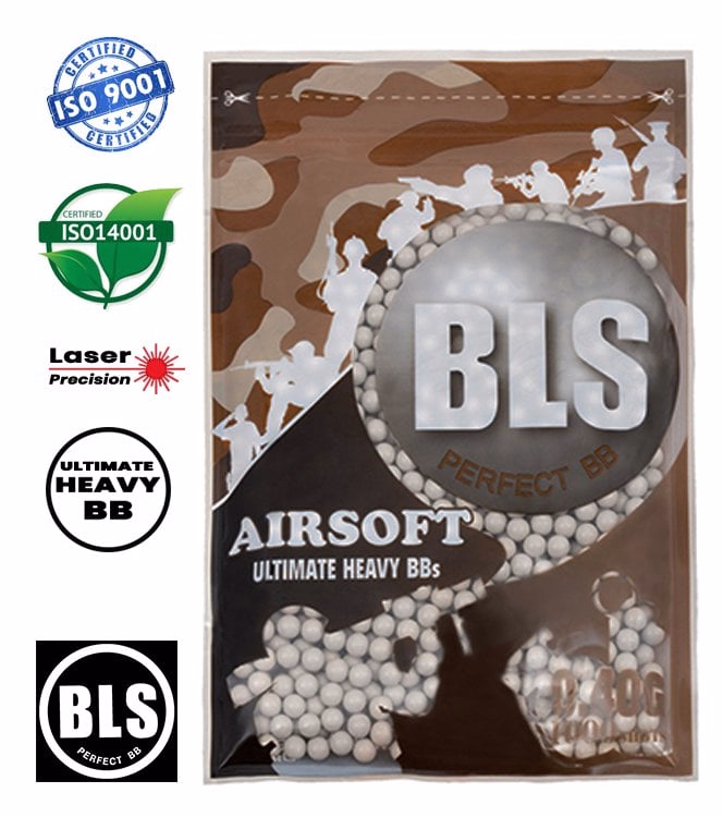 BLS PRECISION 0.40G ULTIMATE HEAVY AIRSOFT BB - 1000 ADET