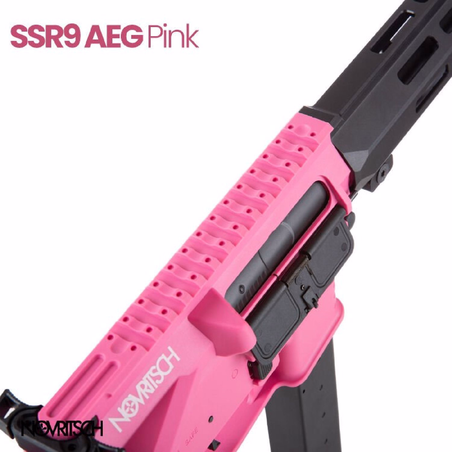 Novritsch SSR9 Pink AEG Airsoft Tüfek - Görünüm 2