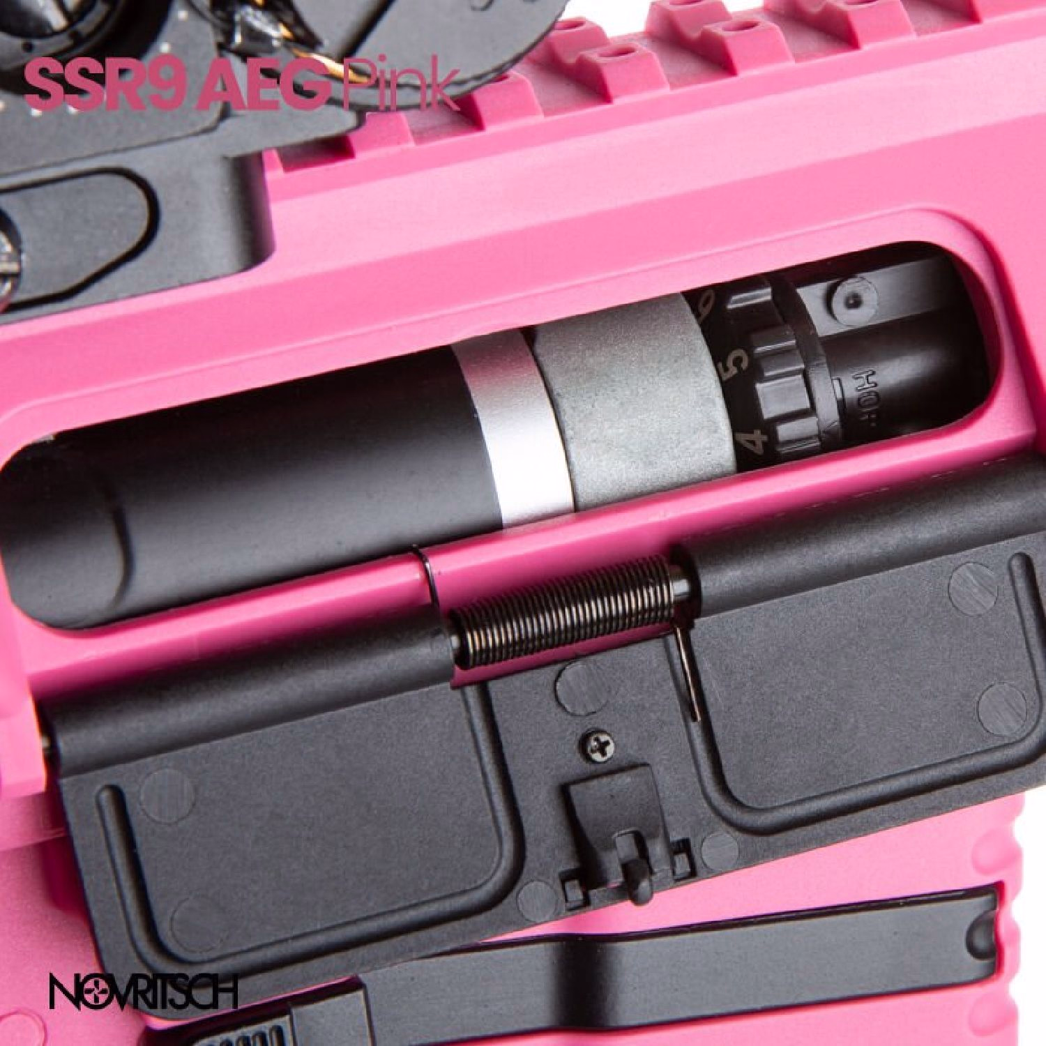 Novritsch SSR9 Pink AEG Airsoft Tüfek - Görünüm 7