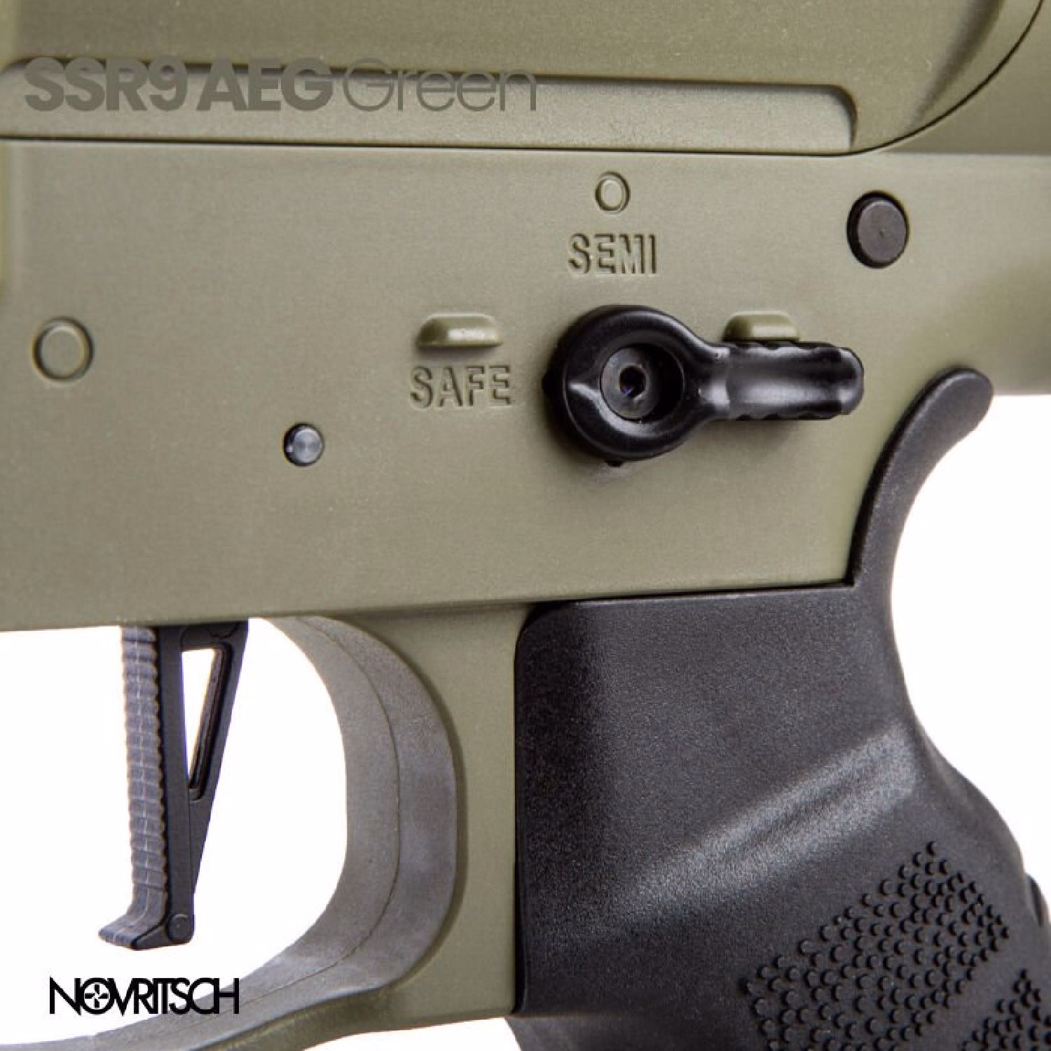 Novritsch SSR9 Green AEG Airsoft Tüfek - Görünüm 3