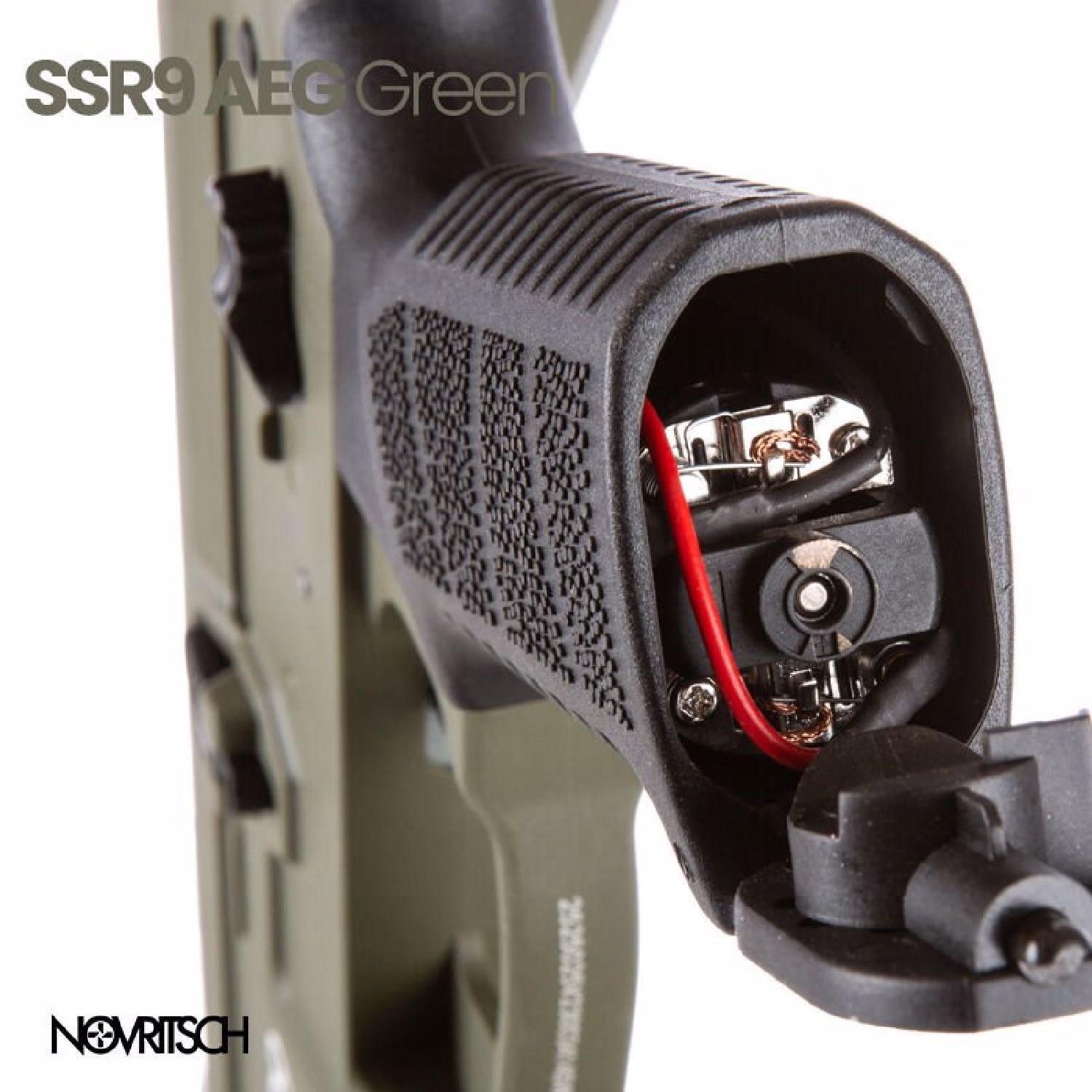 Novritsch SSR9 Green AEG Airsoft Tüfek - Görünüm 6