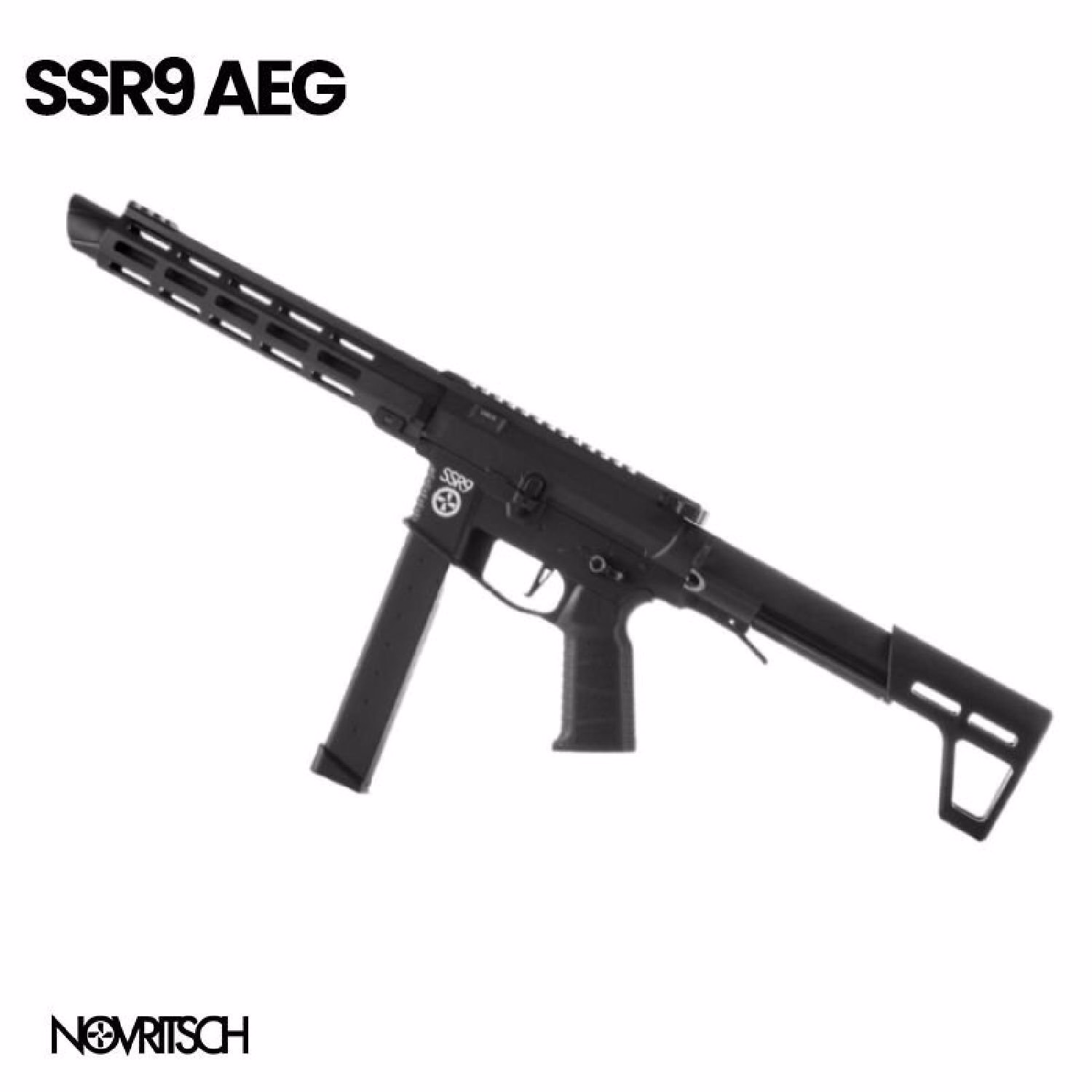Novritsch SSR9 Black AEG Airsoft Tüfek - Görünüm 2