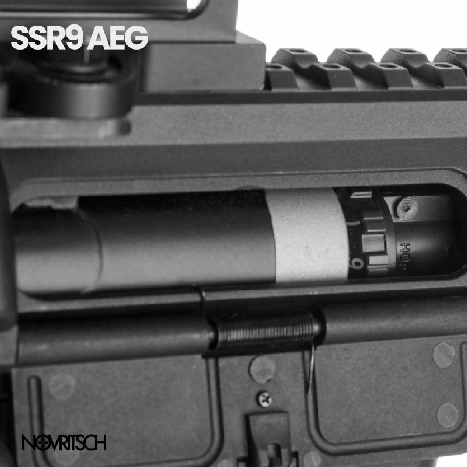 Novritsch SSR9 Black AEG Airsoft Tüfek - Görünüm 4