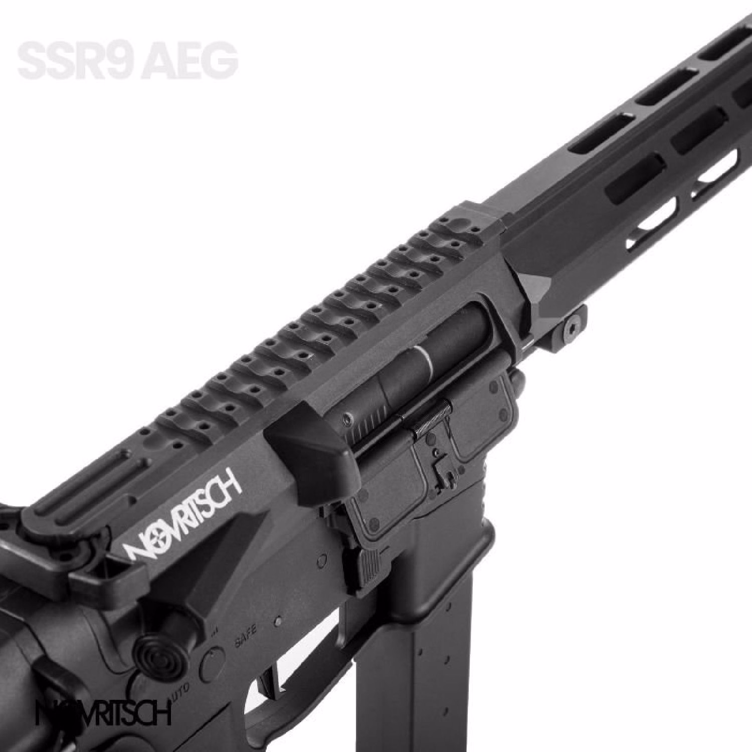 Novritsch SSR9 Black AEG Airsoft Tüfek - Görünüm 5