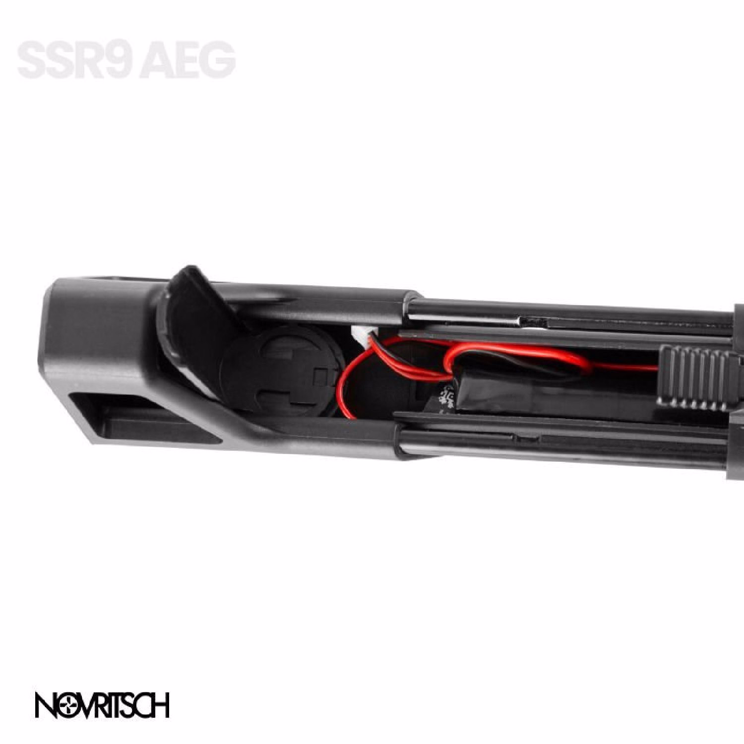 Novritsch SSR9 Black AEG Airsoft Tüfek - Görünüm 7