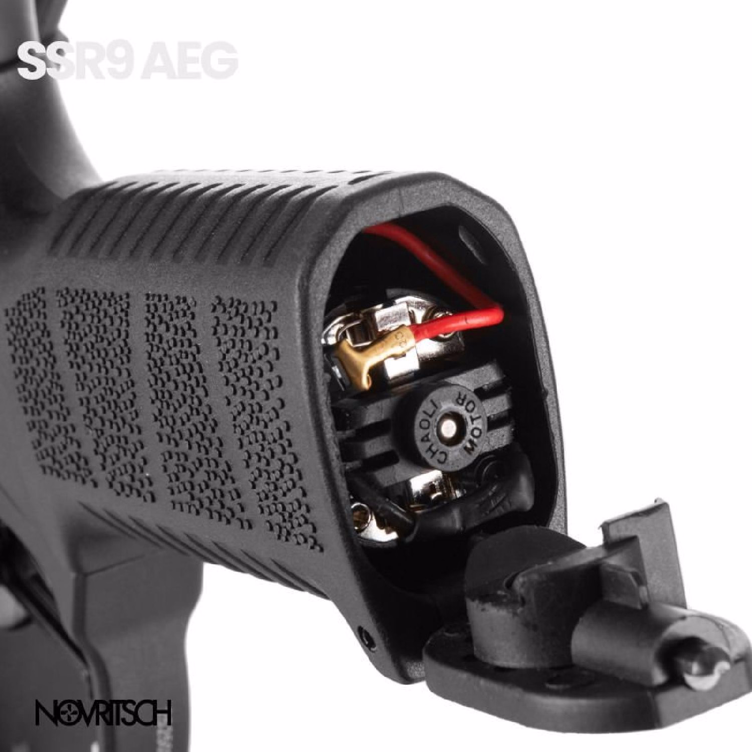 Novritsch SSR9 Black AEG Airsoft Tüfek - Görünüm 8