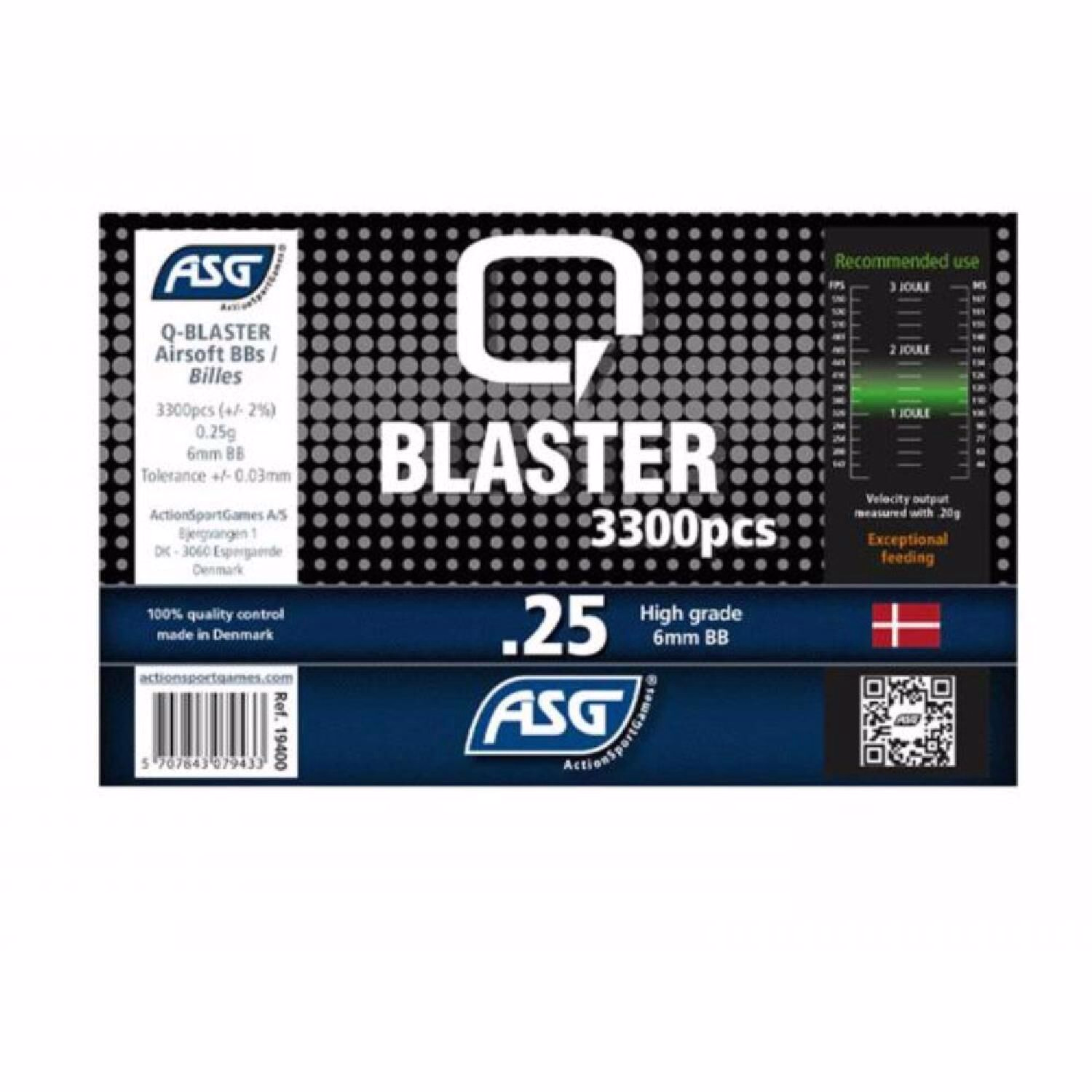 ASG Blaster 0.25g Airsoft Mermi -3300 adet - Görünüm 2