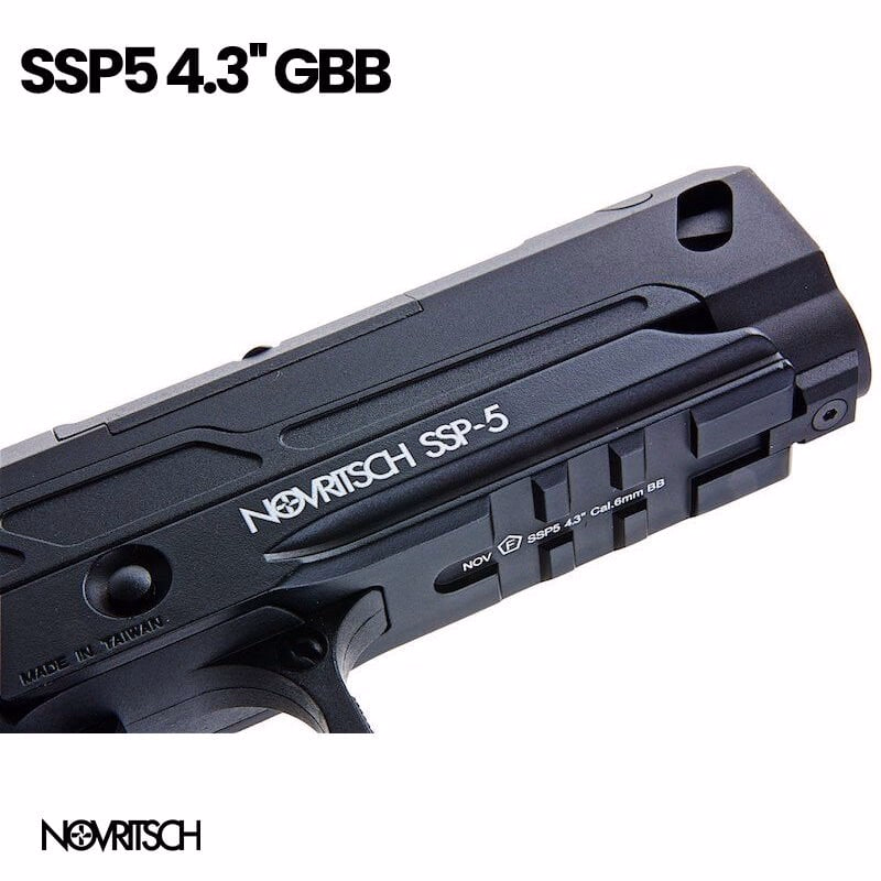 NOVRITSCH SSP5 4.3'' GBB AIRSOFT TABANCA - Görünüm 5