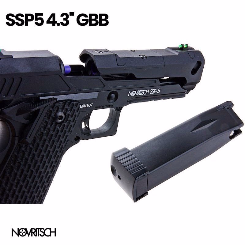 NOVRITSCH SSP5 4.3'' GBB AIRSOFT TABANCA - Görünüm 8