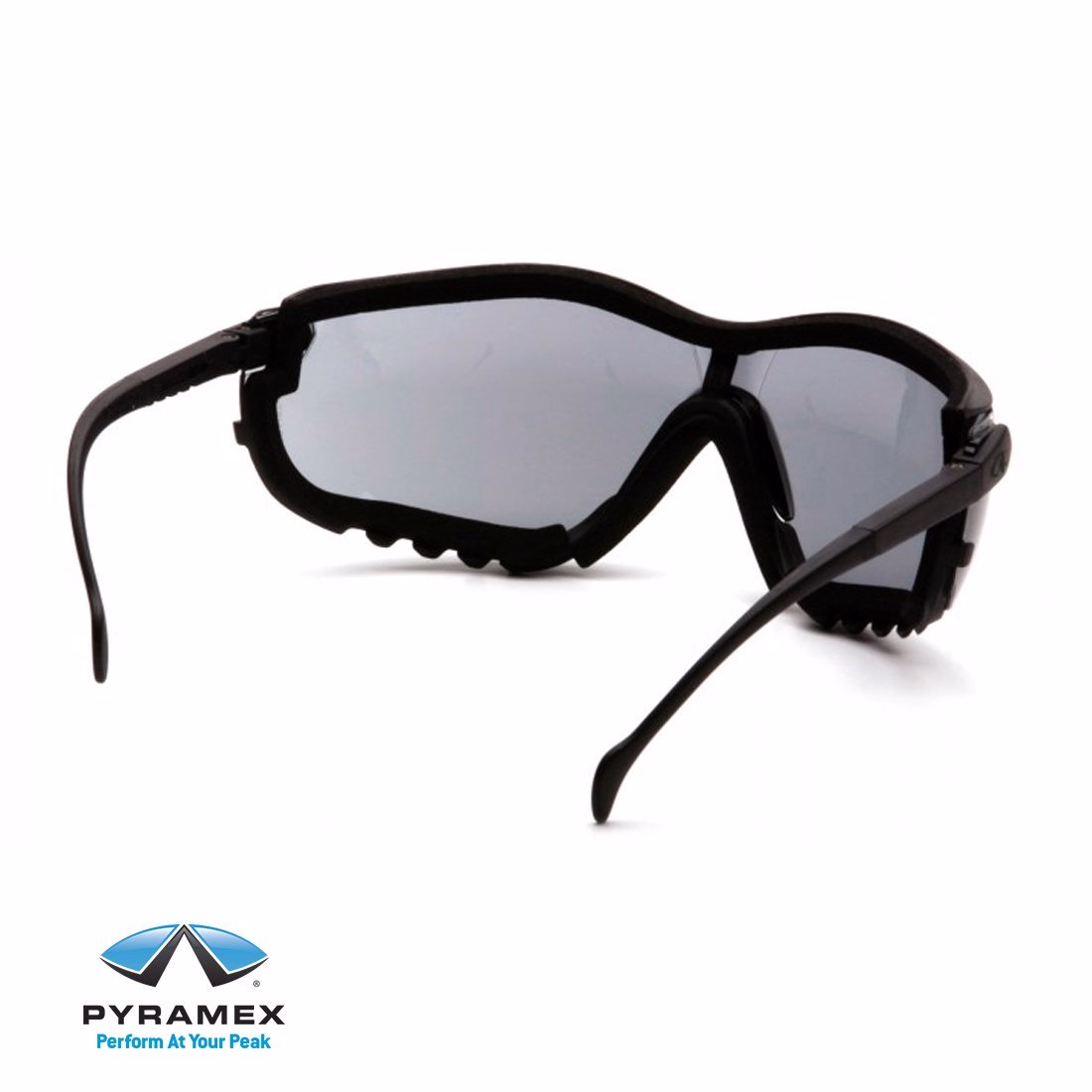 PYRAMEX V2G GRİ ANTI-FOG BALISTIK GÖZLÜK - Siyah Çerçeve - Görünüm 4