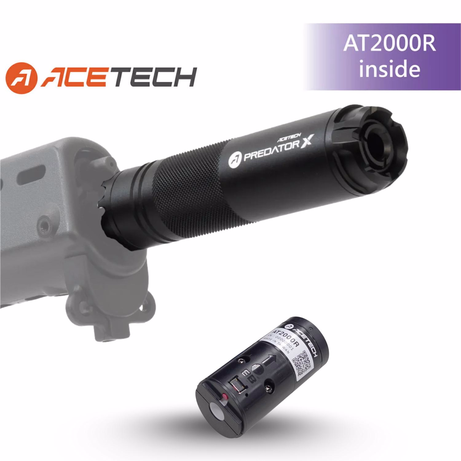 ACETECH PREDATOR X AT2000RII AIRSOFT TUFEK TRACER UNITESI