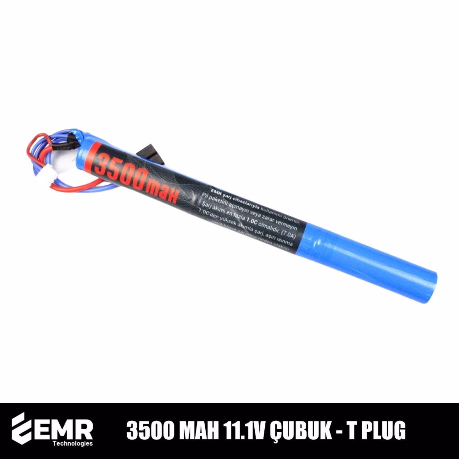 EMR 11.1V 3500 Mah Çubuk – T Plug Lithium-Ion Pil - Görünüm 4