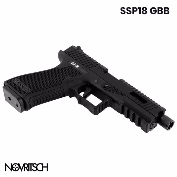 NOVRITSCH SSP18 GBB AIRSOFT TABANCA Siyah - Görünüm 2