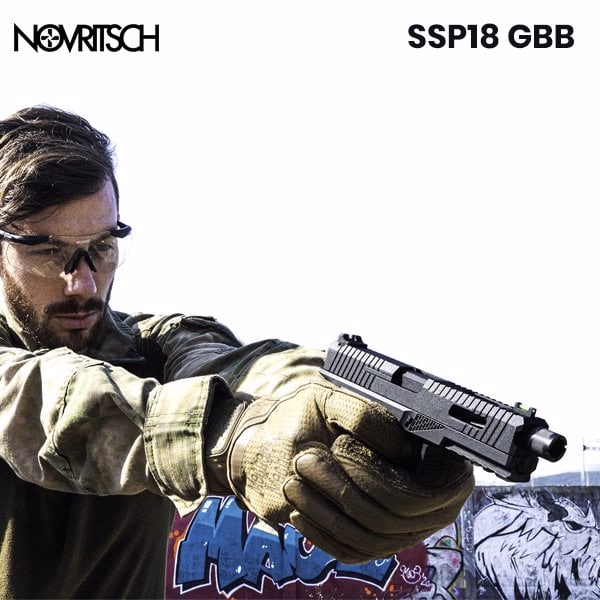 NOVRITSCH SSP18 GBB AIRSOFT TABANCA Siyah - Görünüm 7