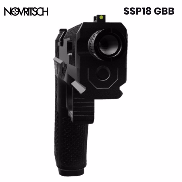 NOVRITSCH SSP18 GBB AIRSOFT TABANCA Siyah - Görünüm 8