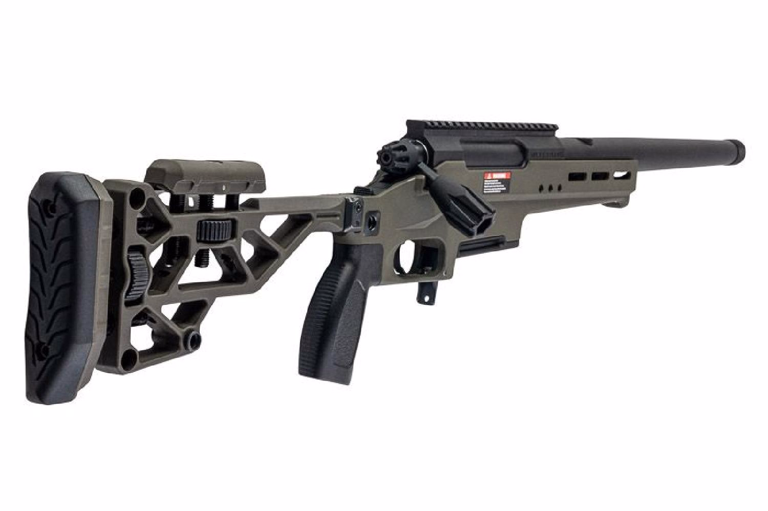 Silverback TAC 41 LS Lite Sport Version Chassis & Katlanır Dipçik Airsoft Bolt Action Tüfek Yeşil (OD) - Görünüm 4