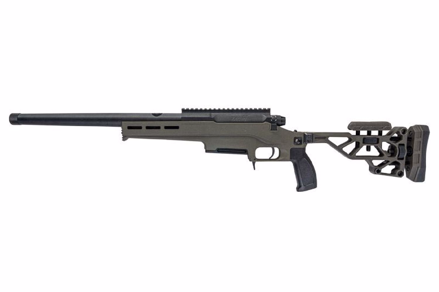Silverback TAC 41 LS Lite Sport Version Chassis & Katlanır Dipçik Airsoft Bolt Action Tüfek Yeşil (OD) - Görünüm 6