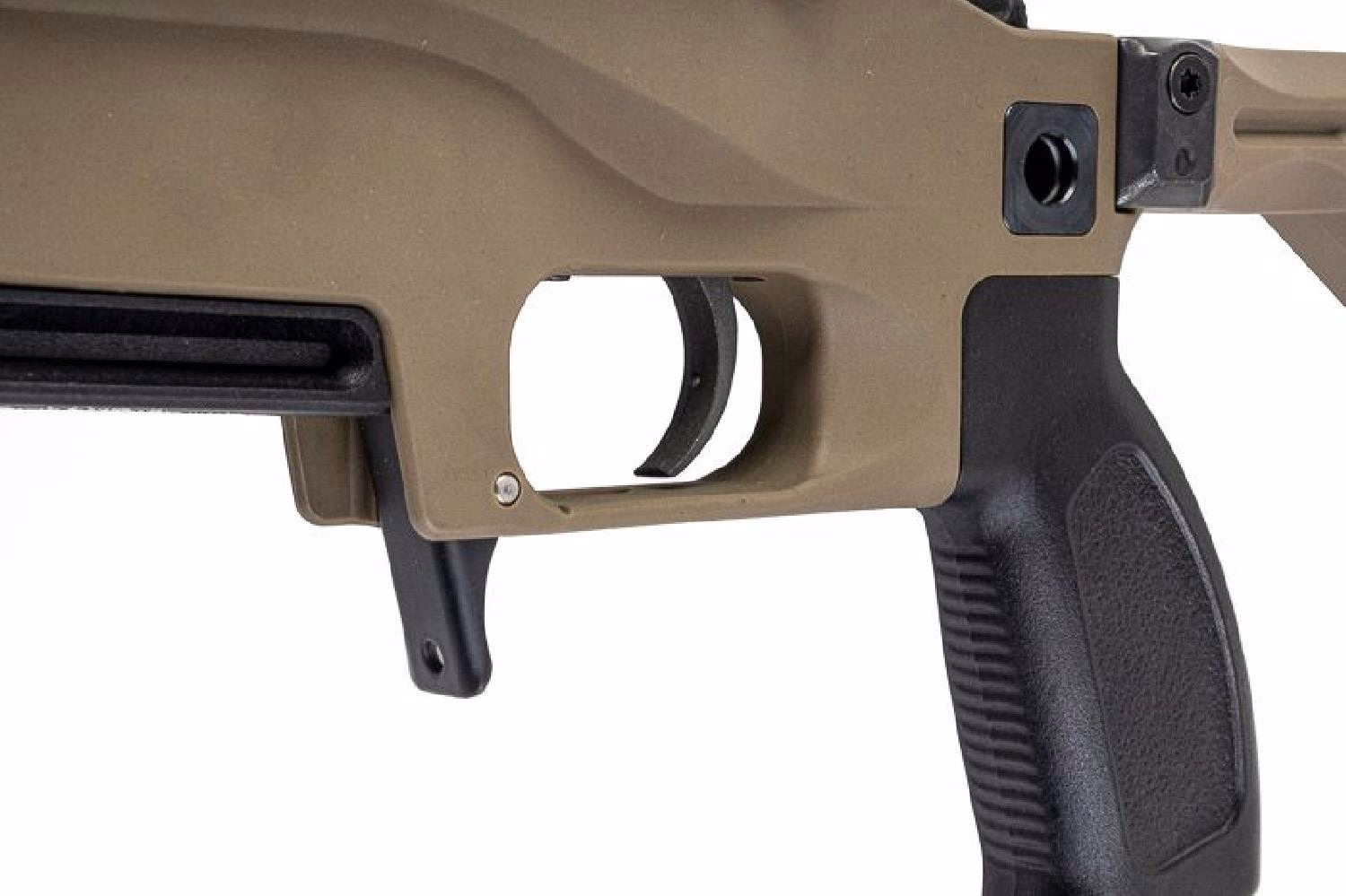 Silverback TAC 41 LS Lite Sport Version Chassis & Katlanır Dipçik Airsoft Bolt Action Tüfek (FDE) - Görünüm 8