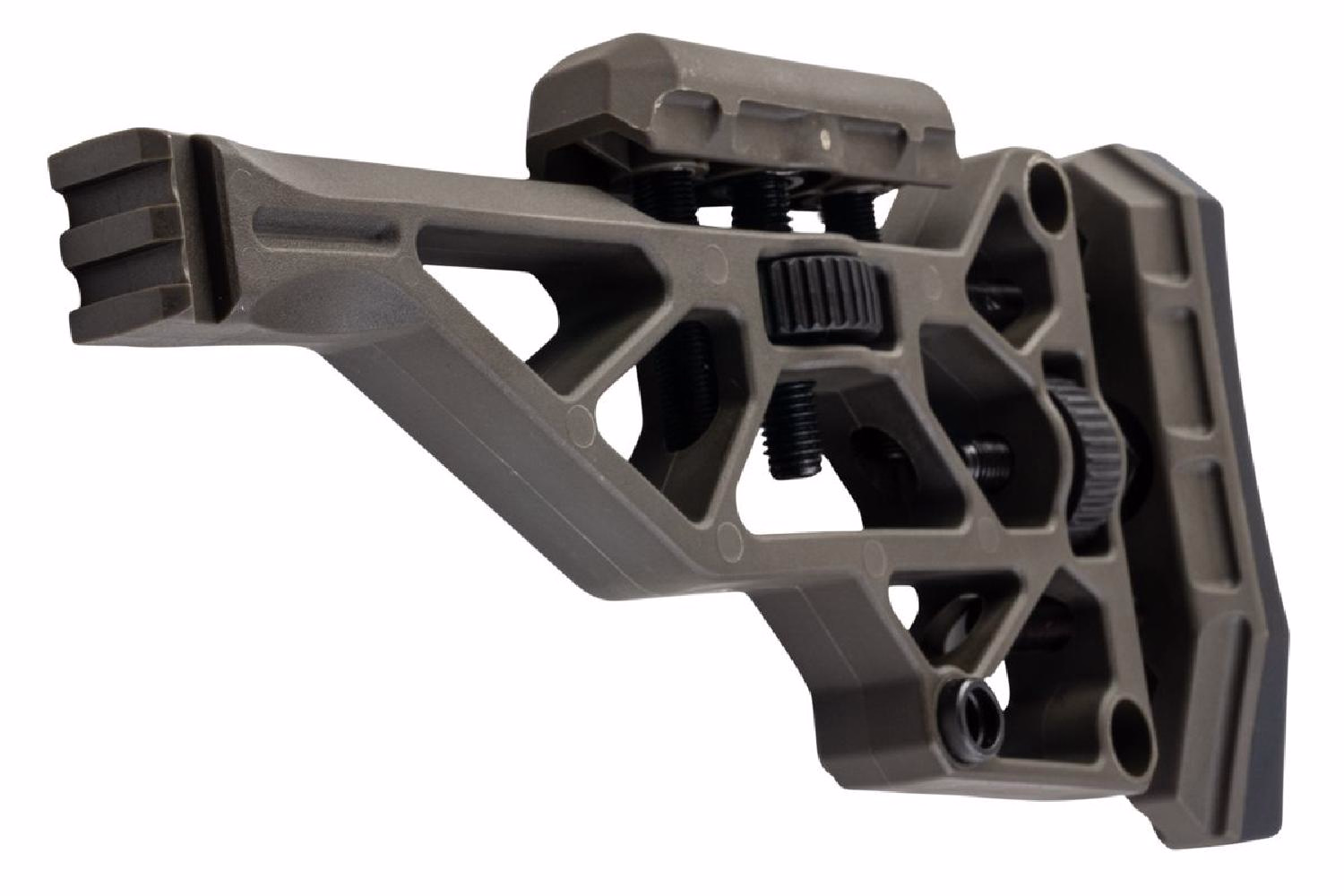Silverback TAC-41 Katlanır Picatinny Polimer Dipçik Ayarlanabilir Haki- SBA-STK-44OD - Görünüm 2
