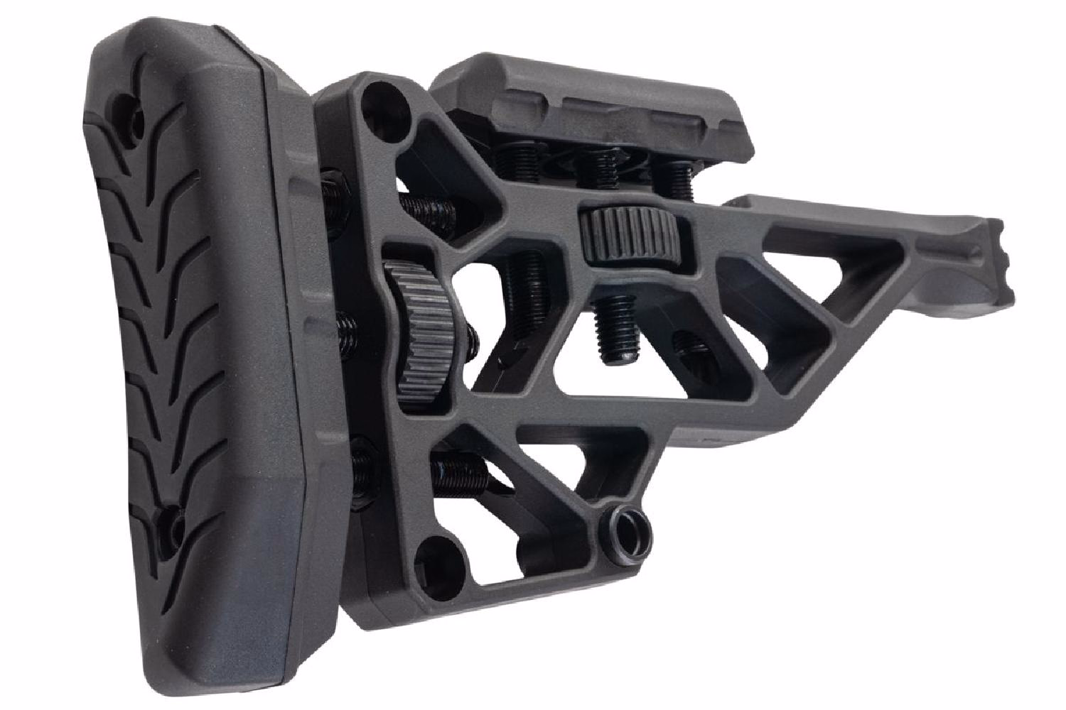 Silverback TAC-41 Katlanır Picatinny Polimer Dipçik Ayarlanabilir Siyah - SBA-STK-44BK