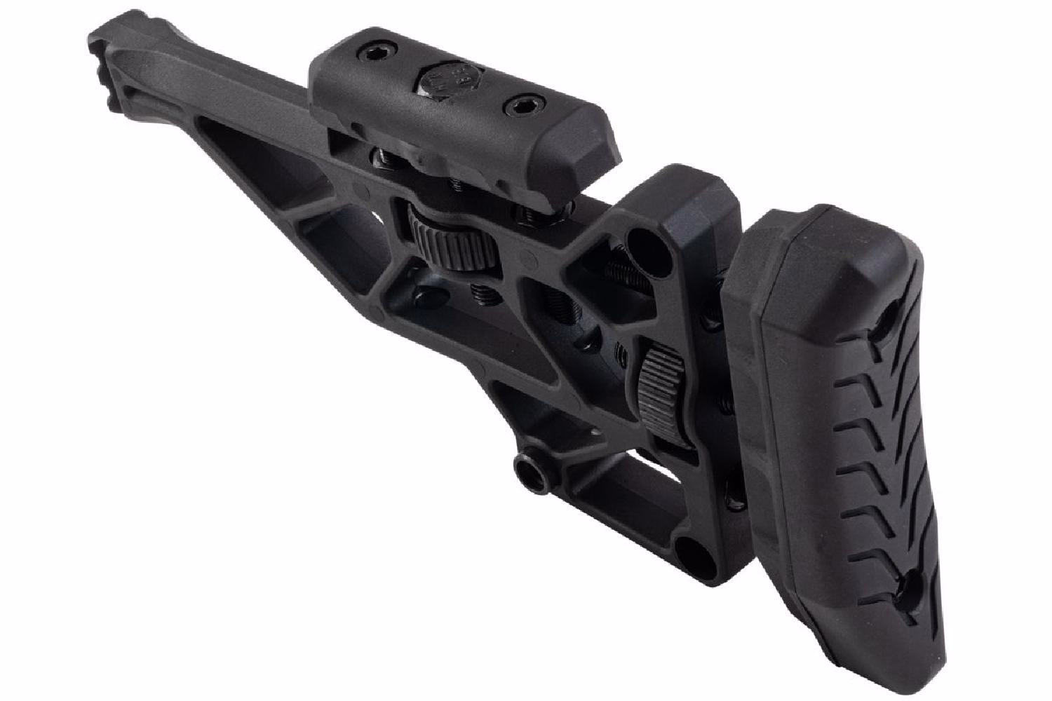 Silverback TAC-41 Katlanır Picatinny Polimer Dipçik Ayarlanabilir Siyah - SBA-STK-44BK - Görünüm 3