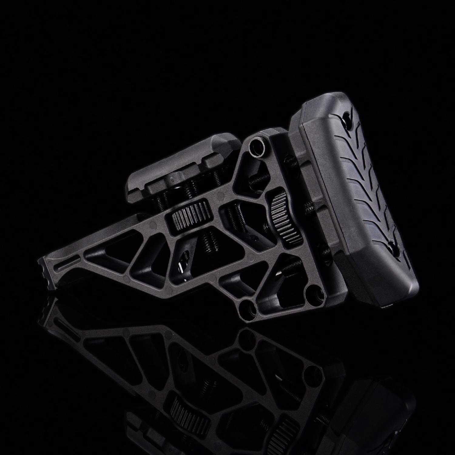 Silverback TAC-41 Katlanır Picatinny Polimer Dipçik Ayarlanabilir Siyah - SBA-STK-44BK - Görünüm 5