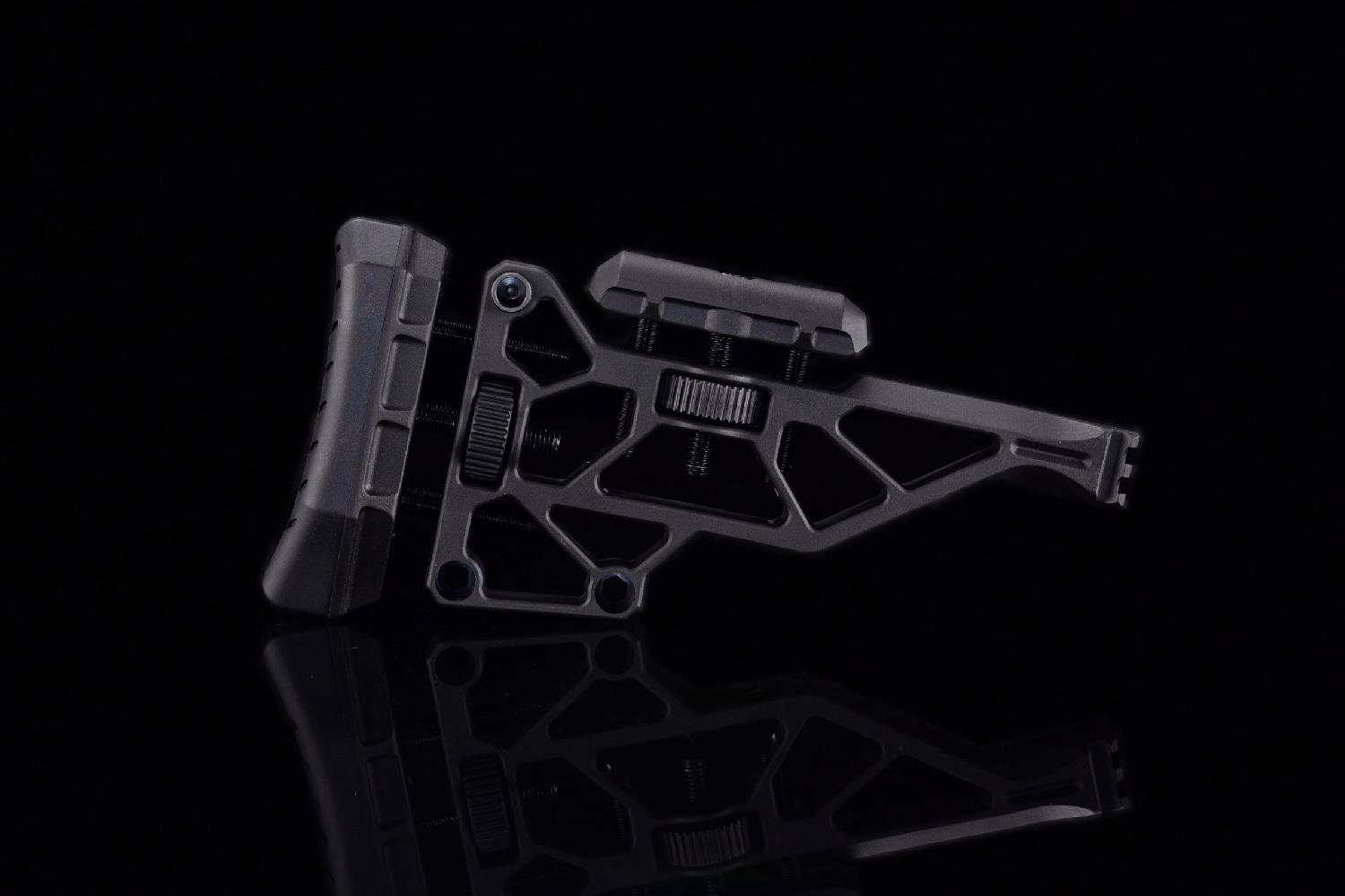 Silverback TAC-41 Katlanır Picatinny Polimer Dipçik Ayarlanabilir Siyah - SBA-STK-44BK - Görünüm 6