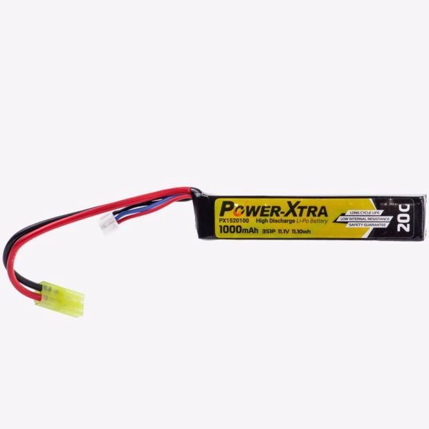 Power Xtra 11.1V Li-Po Pil 1000mAh 20C Single Stick - Görünüm 6