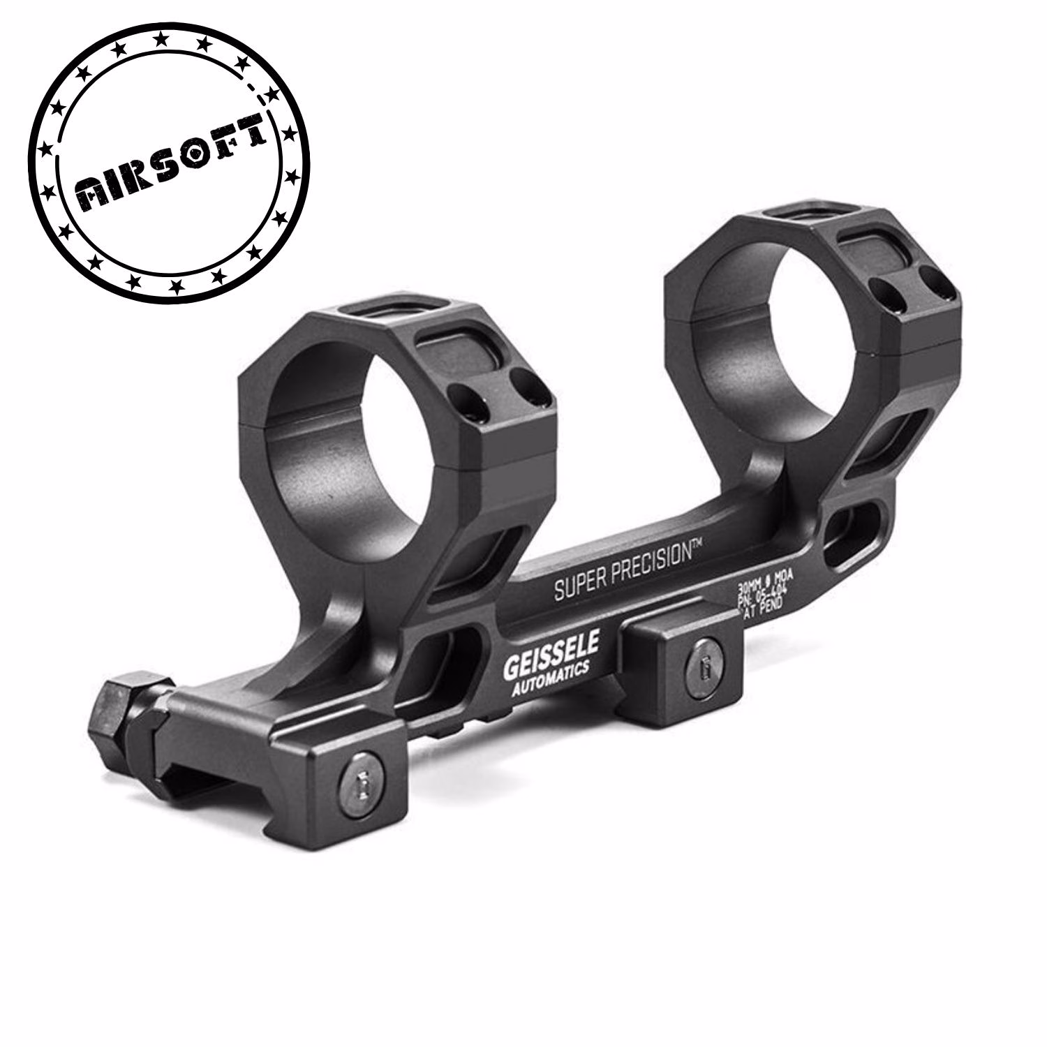 SOTAC Geissele Super Precision Airsoft 30MM Optik Montajı Düşük Profil Siyah