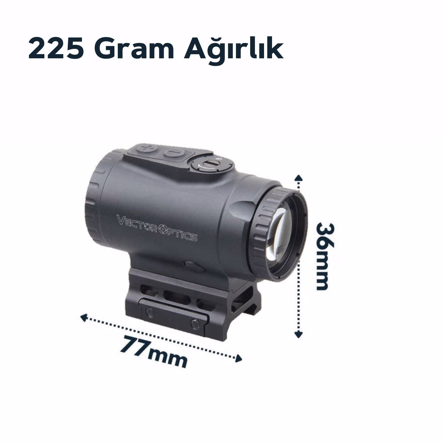 Paragon 3x18 Micro Prism Tüfek Dürbünü - SCPS-M03 - Görünüm 3