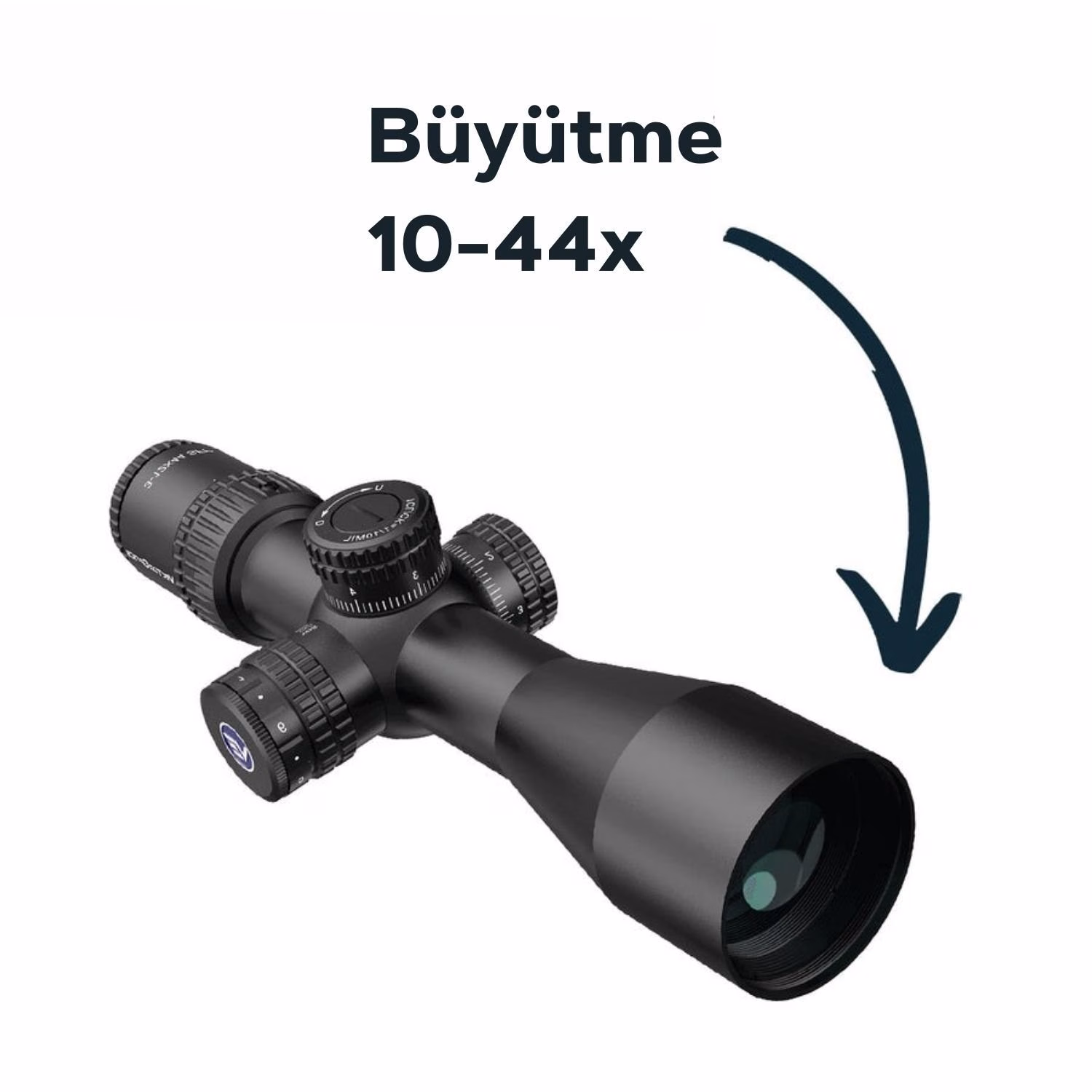 Vector Optics Veyron 10x44 SFP Tüfek Dürbünü SCOM-41 - Görünüm 6