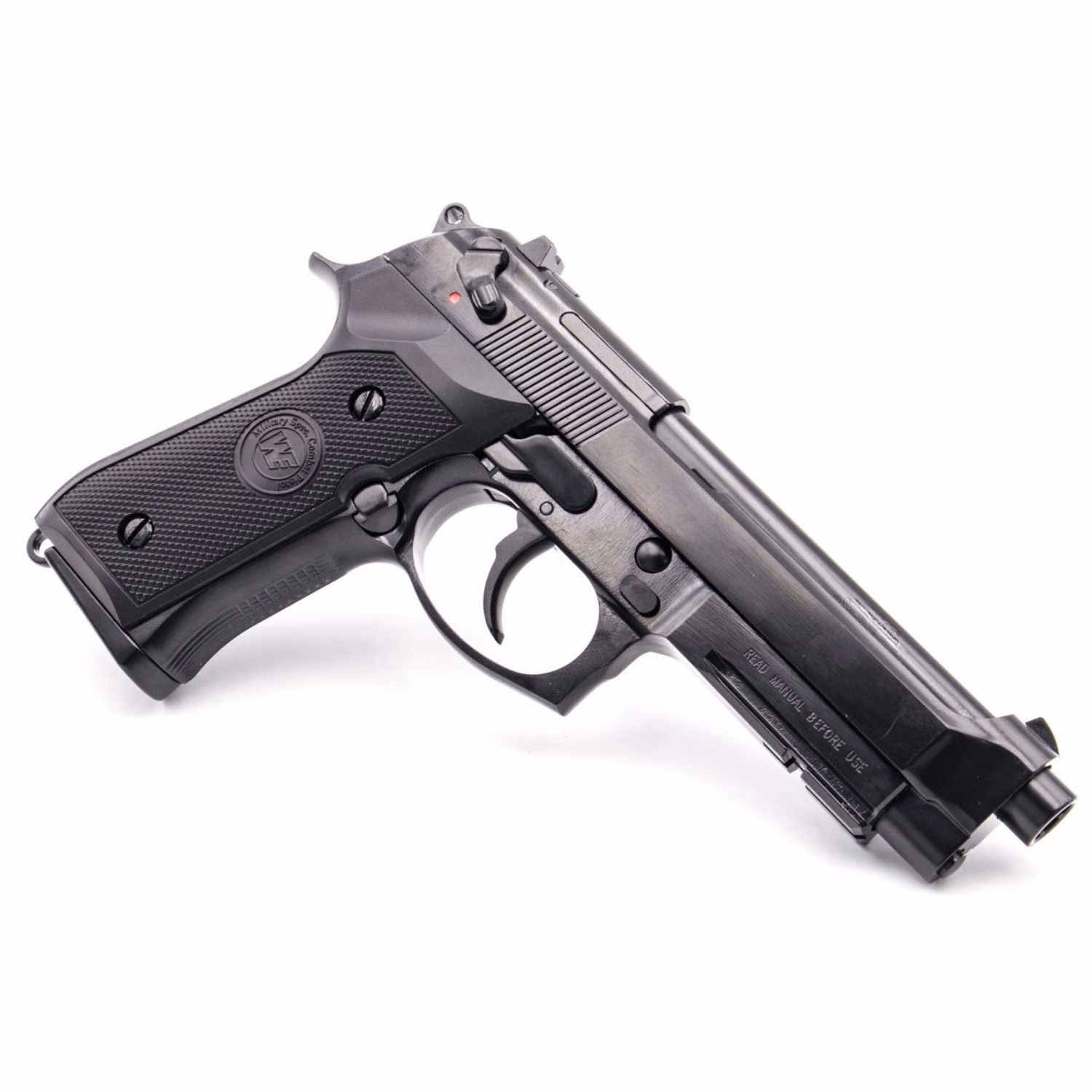 WE BERETTA M9A1 RAIL SIYAH Full AUTO GBB AIRSOFT TABANCA (WE-M012BOX-BK) - Görünüm 4