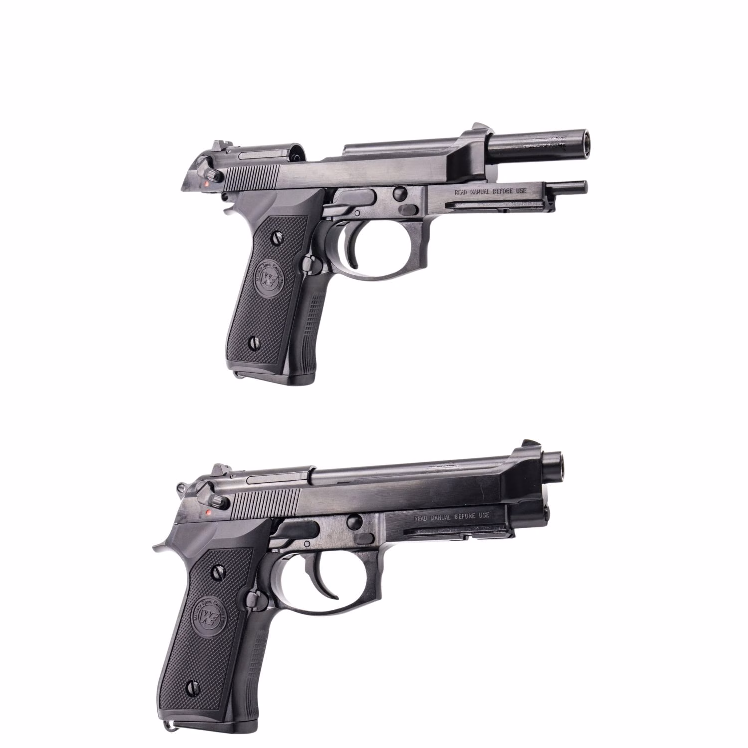 WE BERETTA M9A1 RAIL SIYAH Full AUTO GBB AIRSOFT TABANCA (WE-M012BOX-BK) - Görünüm 5