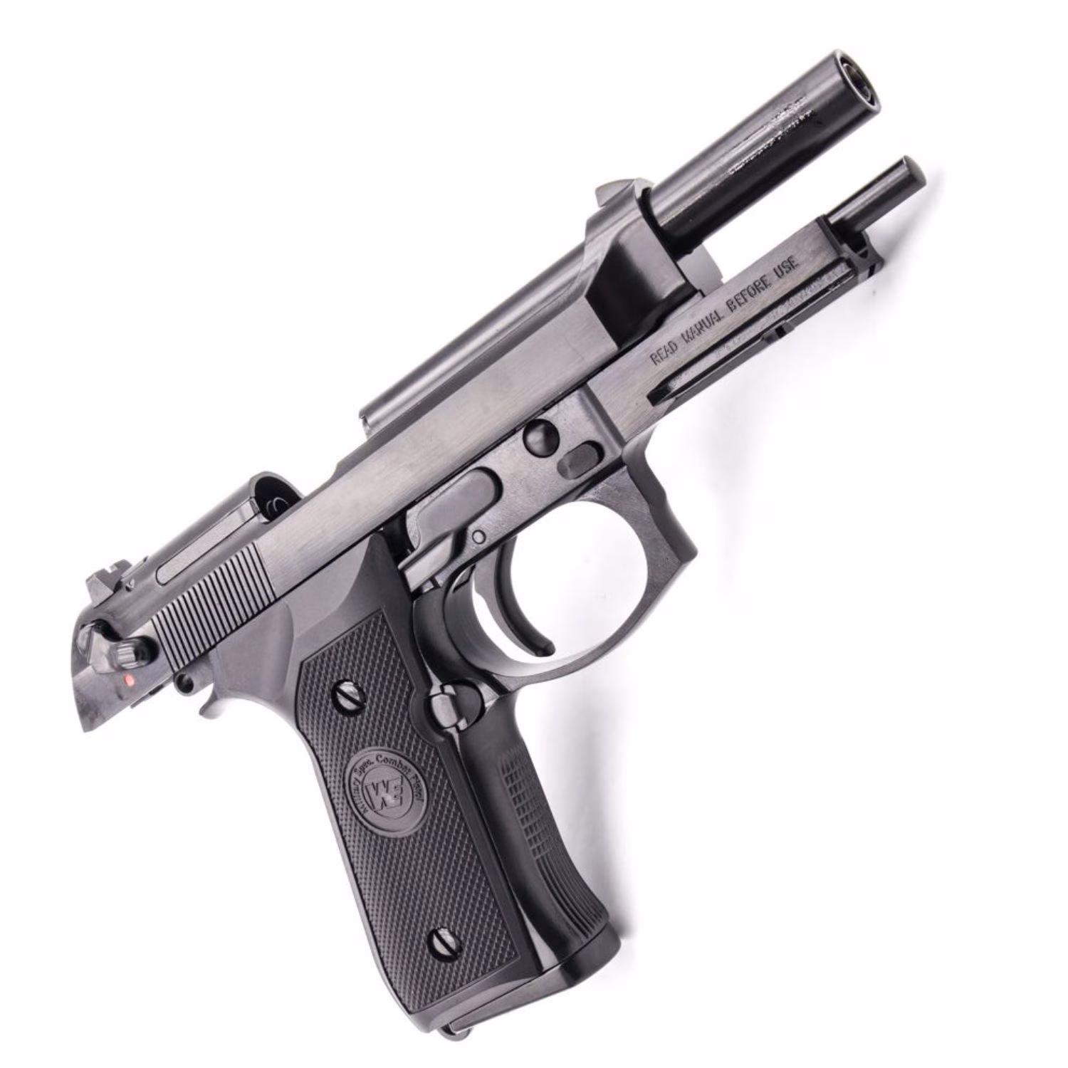 WE BERETTA M9A1 RAIL SIYAH Full AUTO GBB AIRSOFT TABANCA (WE-M012BOX-BK) - Görünüm 6