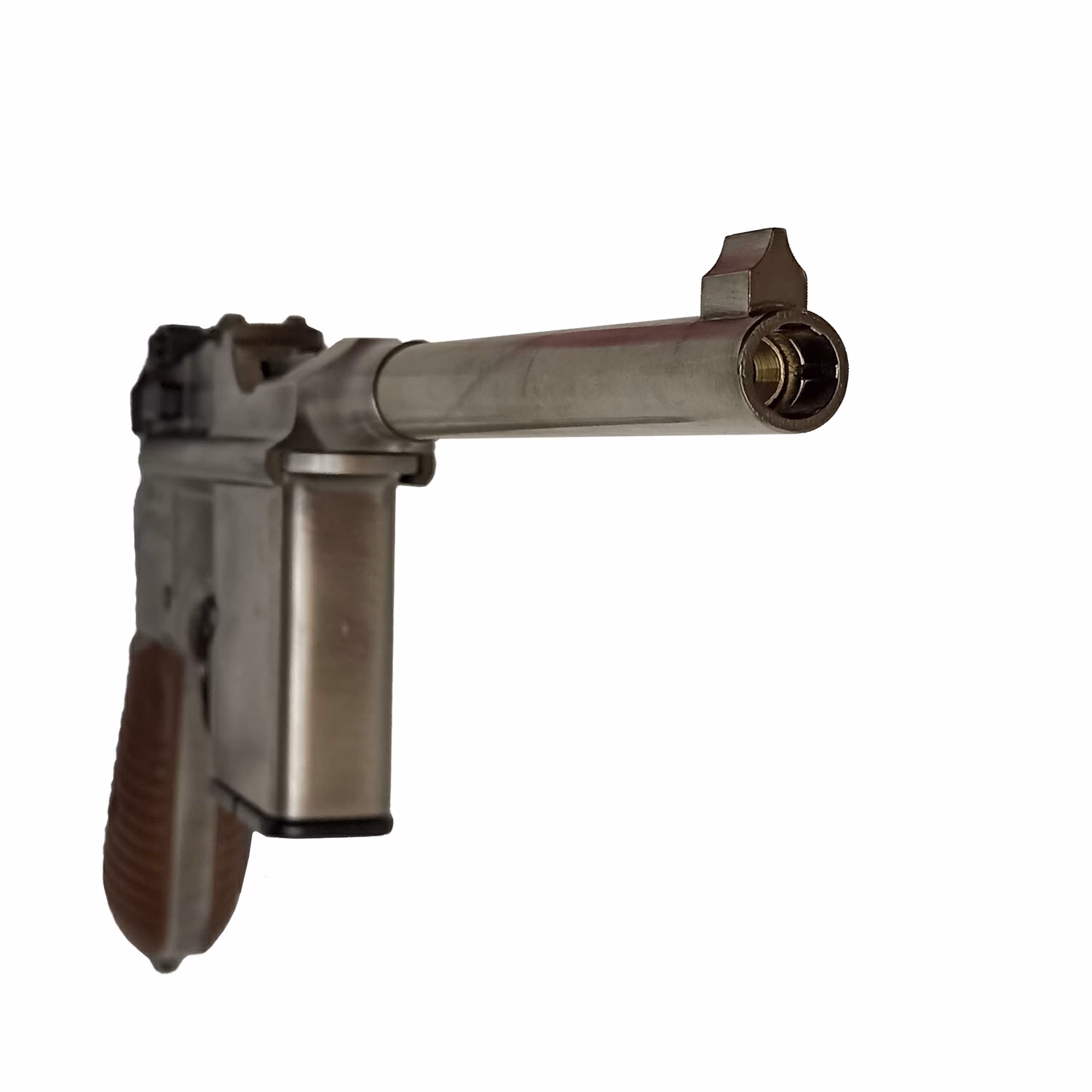 WE Mauser M712 Marking SILVER GBB Airsoft Tabanca - Görünüm 4