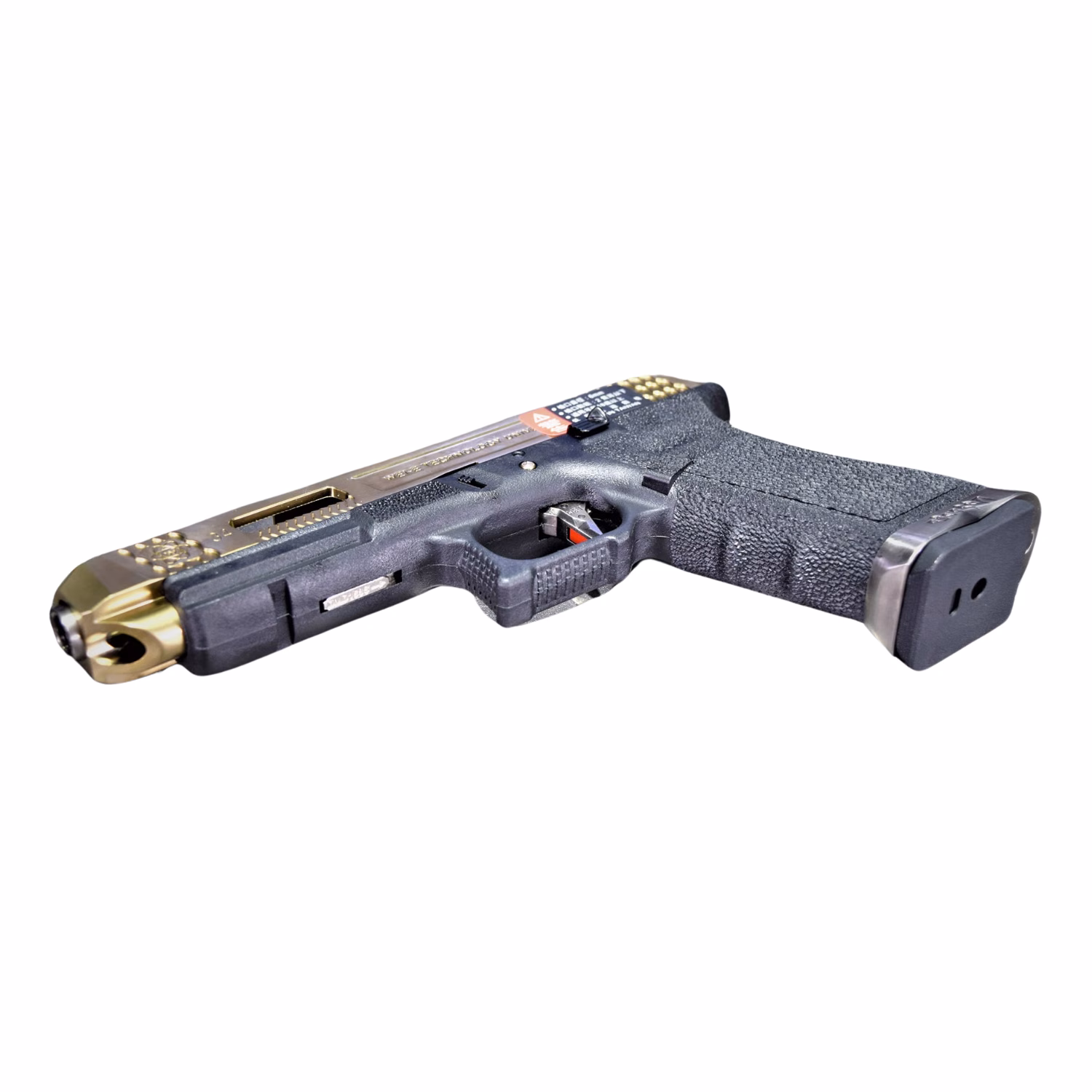 WE GLOCK G34 TITANIUM GOLD GBB AIRSOFT TABANCA (WE-G008WET-TG) - Görünüm 4