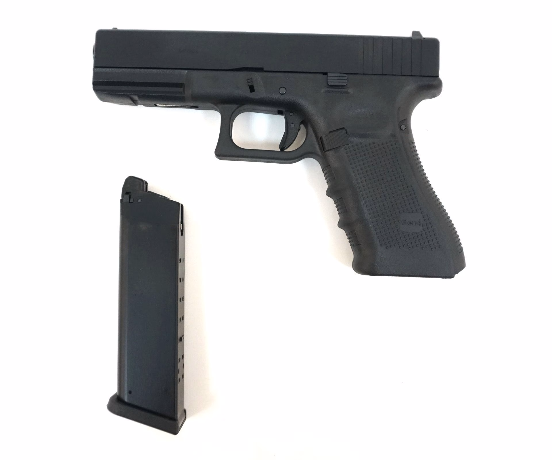 WE GLOCK G17 GEN4 SIYAH GBB AIRSOFT TABANCA - Görünüm 7