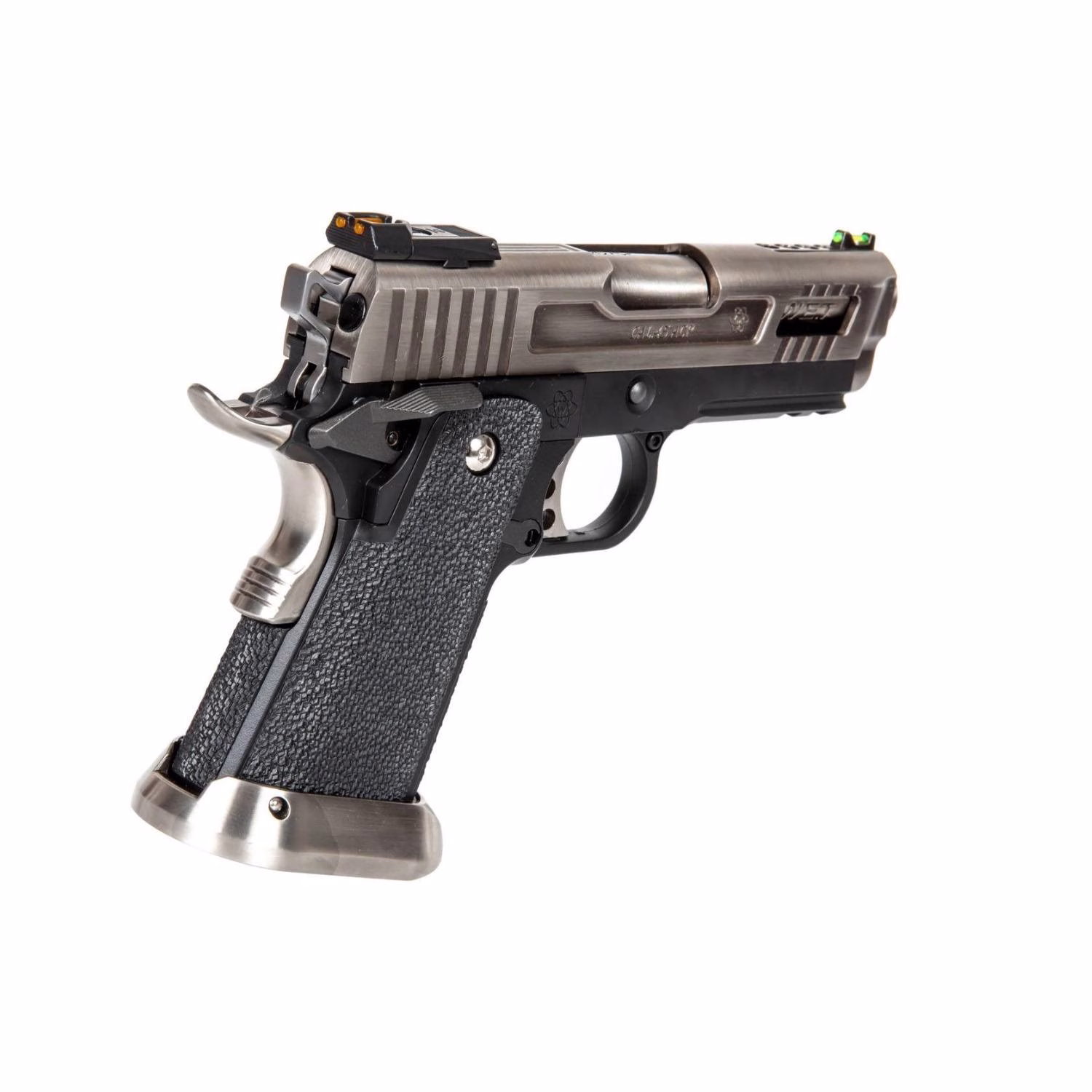 WE Hi Capa 3.8 SILVER FullAUTO Airsoft Tabanca Brontosaurus (WE-H008WET-2) - Görünüm 2