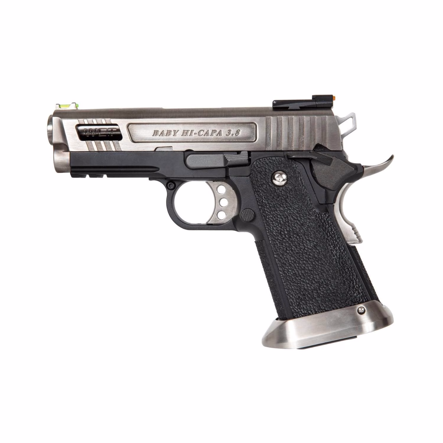 WE Hi Capa 3.8 SILVER FullAUTO Airsoft Tabanca Brontosaurus (WE-H008WET-2) - Görünüm 6