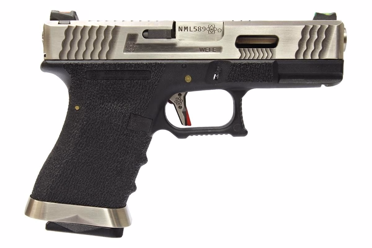 WE Glock G19 T7 GBB Airsoft Tabanca SV Kızak / SV Namlu / BK Gövde