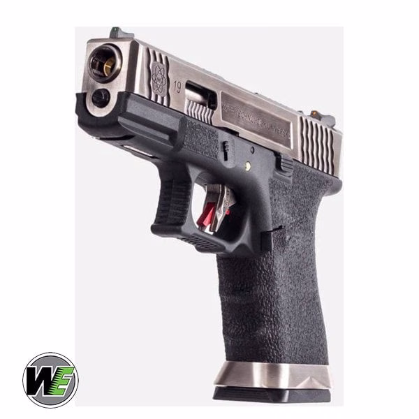 WE Glock G19 T7 GBB Airsoft Tabanca SV Kızak / SV Namlu / BK Gövde - Görünüm 3