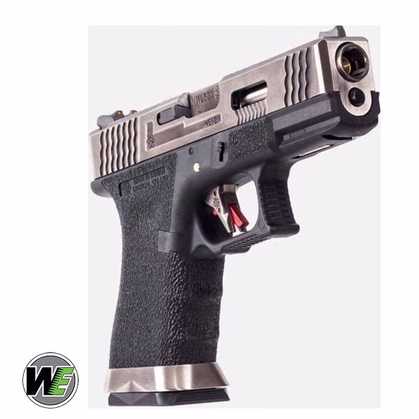 WE Glock G19 T7 GBB Airsoft Tabanca SV Kızak / SV Namlu / BK Gövde - Görünüm 4